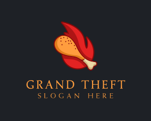 Hot Fried Chicken  Logo