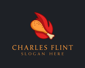 Hot Fried Chicken  logo design