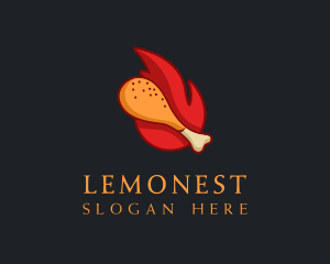 Chicken Wing - Hot Fried Chicken logo design