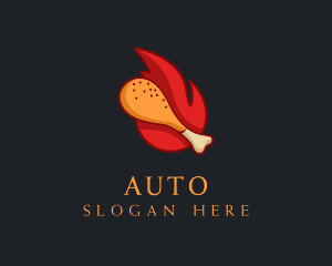 Hot Fried Chicken  logo design