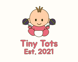 Baby - Baby Rattle Baby logo design