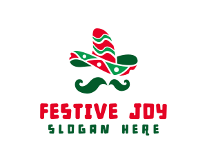 Mexican Festival Hat logo design