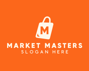 Market Shopping Bag  logo design