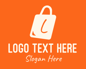 Commerce - Shopping Bag Letter logo design