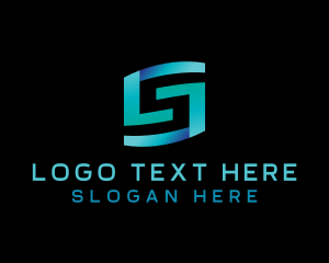 3d - Generic Technology Letter S logo design