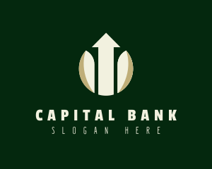 Bank - Finance Arrow Bank logo design