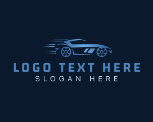 Transportation - Automotive Car Racer logo design
