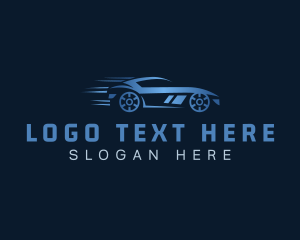 Fast - Automotive Car Racer logo design