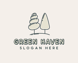 Tree Planting Garden logo design