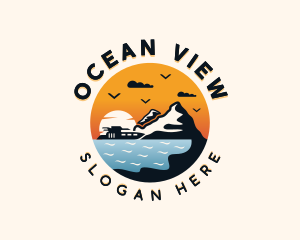 Tourist Travel Vacation logo design