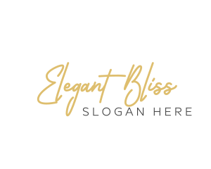 Elegant Handwritten Wordmark Logo