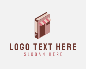 File - Book Reading Retail logo design