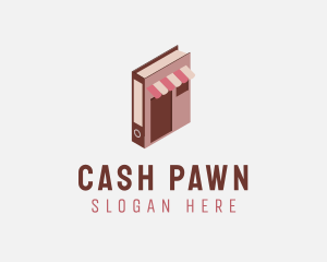 Pawn - Book Reading Retail logo design