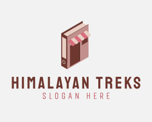 Book Reading Retail logo design