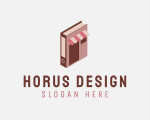 Book Reading Retail logo design