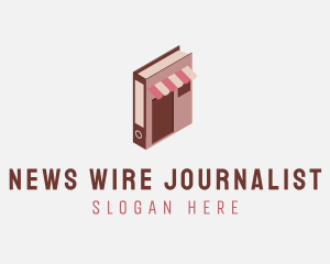 Journalist - Book Reading Retail logo design