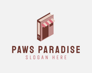 Book Reading Retail logo design