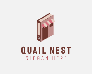 Book Reading Retail logo design