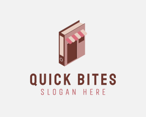 Book Reading Retail logo design