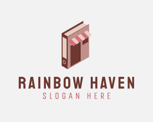 Book Reading Retail logo design