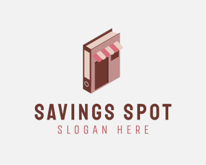 Book Reading Retail logo design