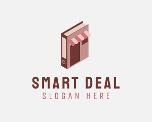 Book Reading Retail logo design