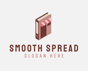 Book Reading Retail logo design