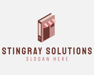 Book Reading Retail logo design