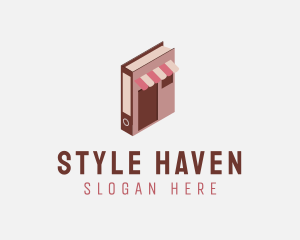 Store - Book Reading Retail logo design