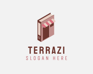 Book Reading Retail logo design