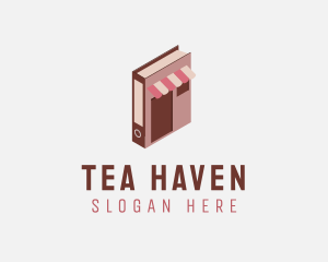 Book Reading Retail logo design