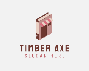 Book Reading Retail logo design