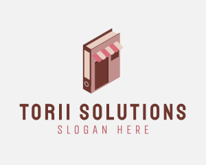 Book Reading Retail logo design