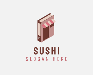 Book Reading Retail logo design