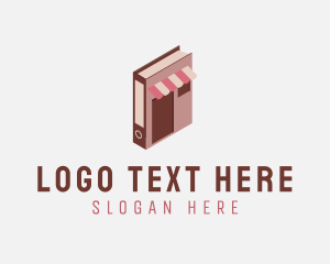Author - Book Reading Retail logo design