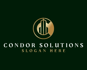 City Building Condominium logo design