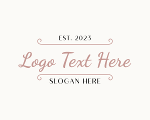Signature - Generic Script Wordmark logo design