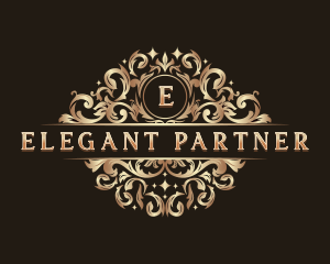 Elegant Floral Ornament logo design