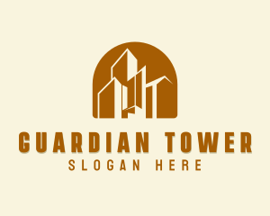 Skyscraper Property Builder logo design