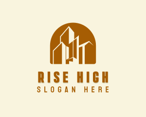 Skyscraper Property Builder logo design