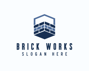 Brick Cube Masonry logo design