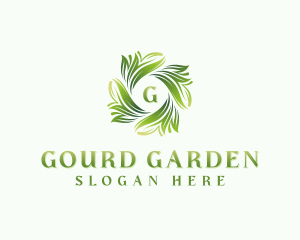 Organic Nature Garden logo design