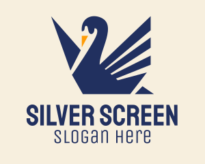Swan Duck Bird Logo