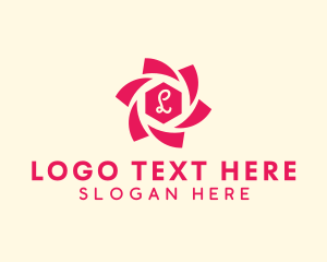 Petals - Generic Spiral Hexagon logo design