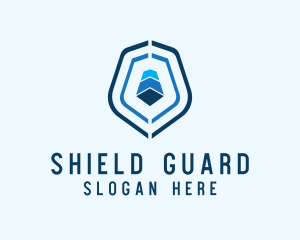 Defense - Gemstone Defense Shield logo design