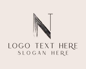 Interior Designer Letter N Logo