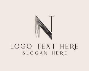 Styling - Interior Designer Letter N logo design