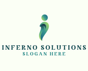 Generic Organic Letter I logo design