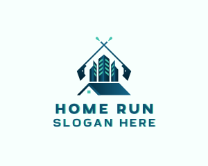 Home Building Power Wash logo design