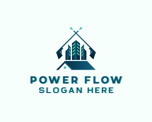 Home Building Power Wash logo design